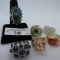 Assorted Costume Jewelry rings as shown