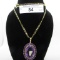 10K Gold Necklace w/ Amethyst