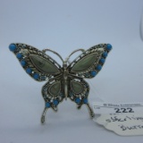 Sterling & Turquoise BUtterfly 3