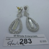 Sterling Earring set as shown