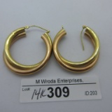 14K Gold Earrings