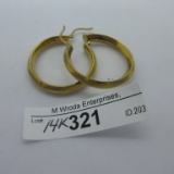 14K Gold Earrings