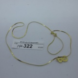 14K Gold chain  Approx 18