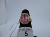 Ring-14K -Tourmaline, size 6.25