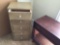 Rolling cart,5 drawer storage, old stereo cabinet