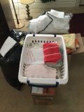 Towels,wash clothes,misc.sheets and pillow cases ,heating blankets,bed pads