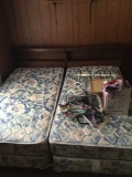 2 twin bed. W/ Headboards ( items on bed not included )