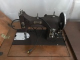 Old domestic sewing maching - beleived to be in working order - not confirmed -