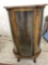 Antique Curved Glass Cabinet