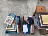 Books,Old Toy Box with toys,
