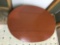 Oval Drop leaf couch Table