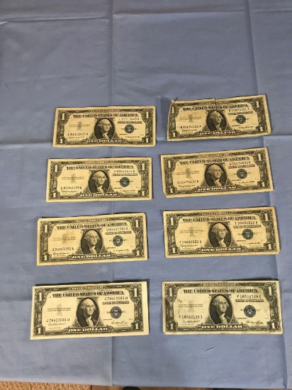 1$. Silver certificates