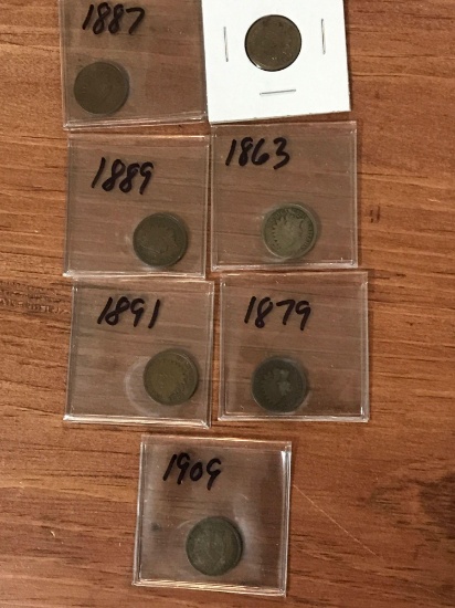 Indian Cents (7)