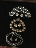 Three Sets of Costume Jewelry