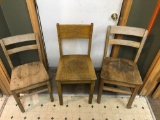 Wood School Chairs