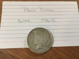 Peace Dollar -Silver. 1926-D