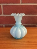 Fenton Blue Vase