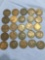 25 Candian Large Cents