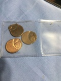 3- Off Center Lincoln Cents