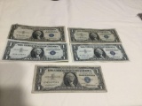 1$ Silver Certificates
