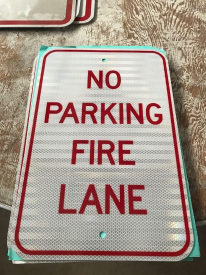 No Parking Fire Lane