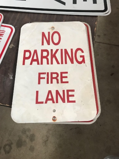 Used No Parking Signs