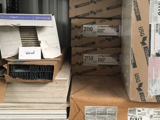 Ceiling tile lot
