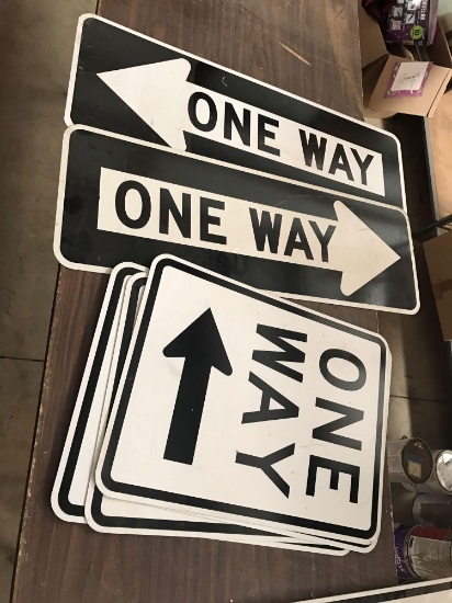 One Way Signs