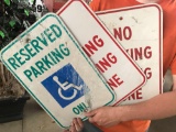 No Parking Loading Zone,Handicap