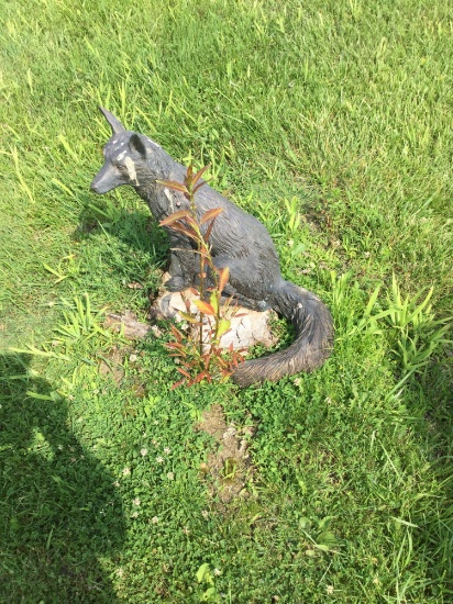 Bronze Fox Statue