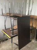 Wood table lot