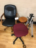 Chair, stool, tripod