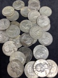 1960's Silver Quarters.