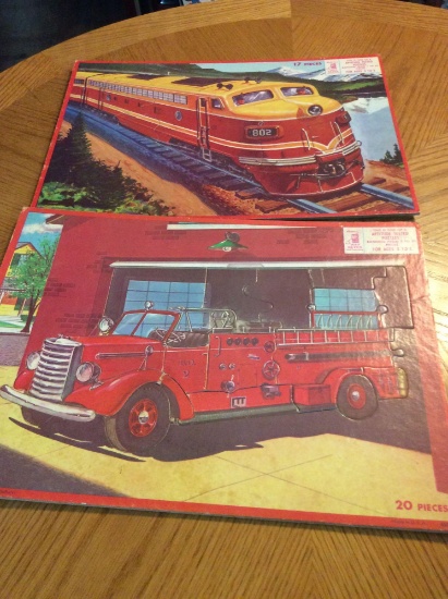 Milton Bradley Vintage Puzzles