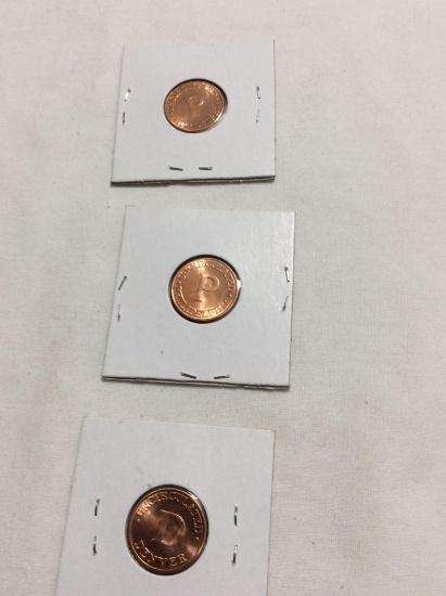 US Treasury Mint Tokens