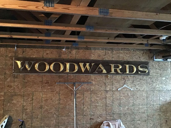 Woodwards sign