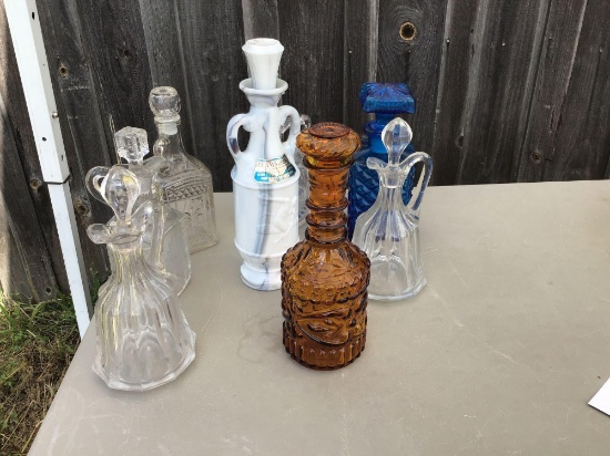 Eight Decanters