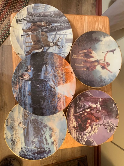 Hamilton and W L George Collector Plates