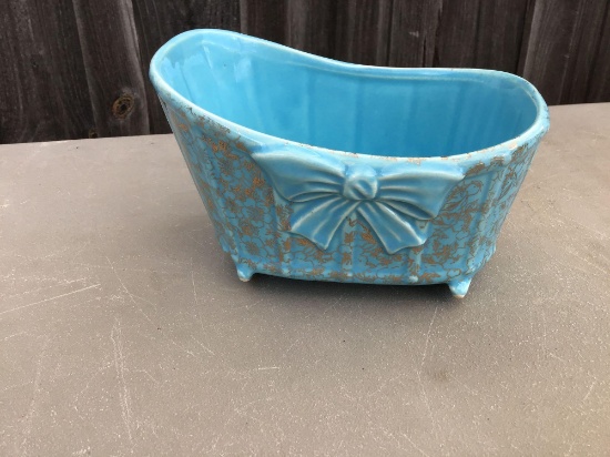 Blue Baby Cradle Pottery