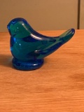 Glass Blue Bird