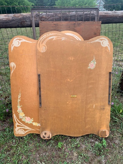 Old Antique Baby Bed