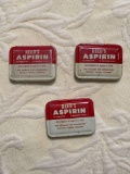 Vintage Aspirin Tins