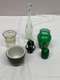 Green Glass Items