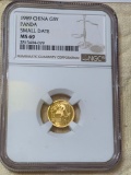 Gold Panda 5 Yuan MS
