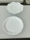 Cake Plate and Platter