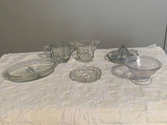 Vintage Clear Glassware