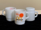 Fire King McDonalds Coffee Mugs