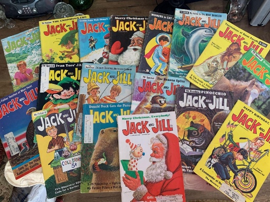 Older Jack and Jill Magazines Lot