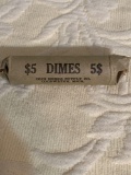 Silver Roll Of Dimes