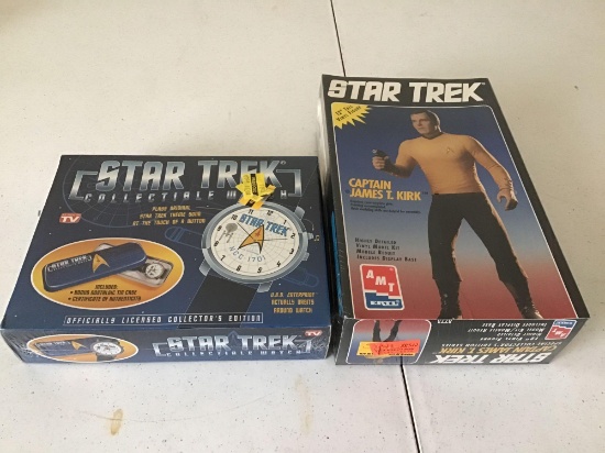 Capt. Kirk model, Star Trek watch